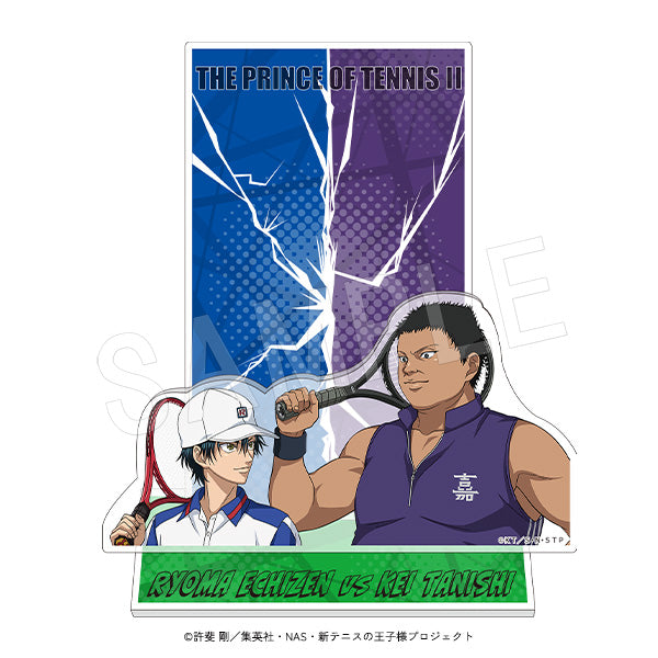 『新テニスの王子様』ポラショットコレクションスタンド 『VS』ver. 越前リョーマ VS 田仁志 慧
