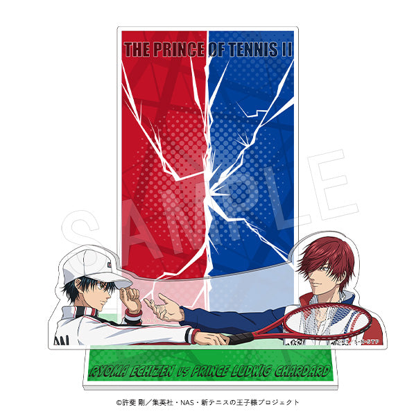 『新テニスの王子様』ポラショットコレクションスタンド 『VS』ver. 越前リョーマ VS プランス・ルドヴィック・シャルダール