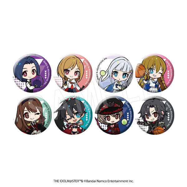 『アイドルマスター ミリオンライブ!』トレーディング缶バッジ ミニキャラ ROUND1コラボver. 1BOX/8個入