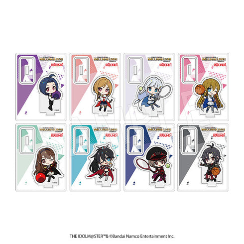 『アイドルマスター ミリオンライブ!』トレーディングアクリルスタンド ミニキャラ ROUND1コラボver. 1BOX/8個入