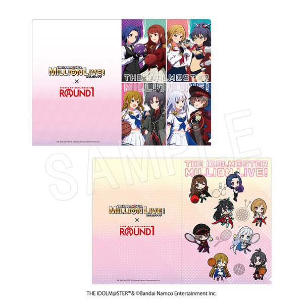『アイドルマスター ミリオンライブ!』クリアファイル2枚セット ROUND1コラボver.