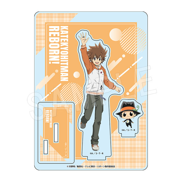 『家庭教師ヒットマンREBORN!』アクリルスタンド 待ち合わせver. 沢田綱吉&リボーン