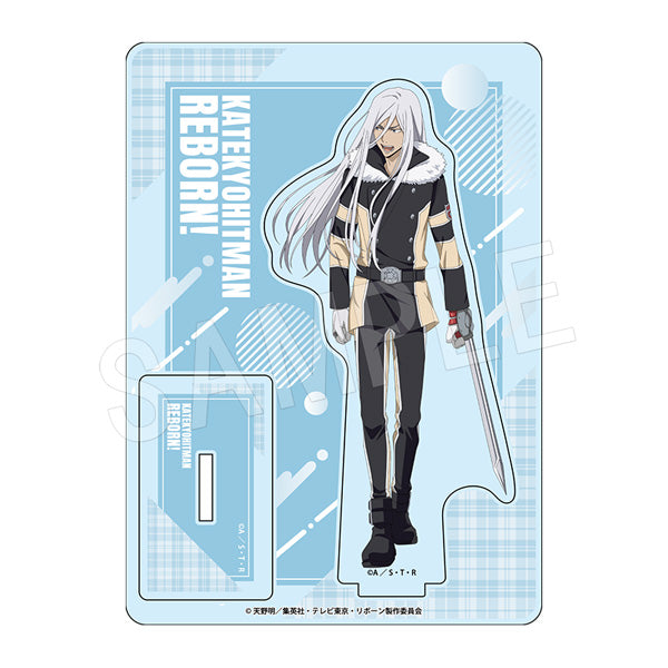 『家庭教師ヒットマンREBORN!』アクリルスタンド 待ち合わせver. スペルビ・スクアーロ