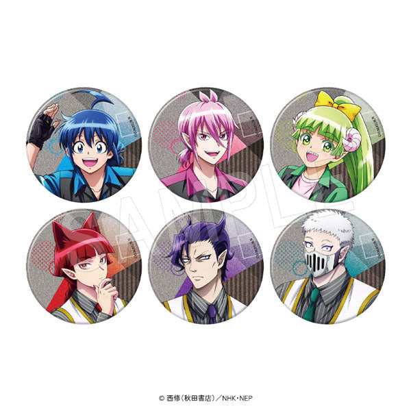 『魔入りました!入間くん』トレーディング グリッター缶バッジ ラウンドワンコラボver. 1BOX/6個入