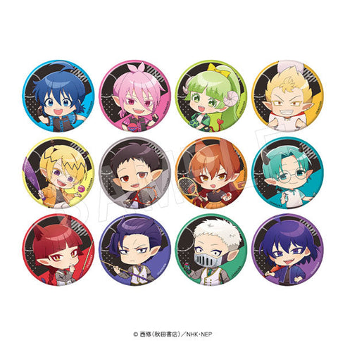 『魔入りました!入間くん』トレーディング缶バッジ ミニキャラ ラウンドワンコラボver. 1BOX/12個入