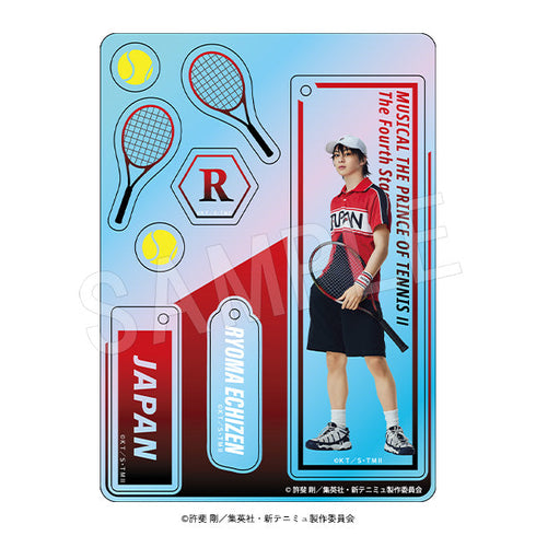 『ミュージカル新テニスの王子様The Fourth Stage』オーロラアクリルパーツ 越前リョーマ