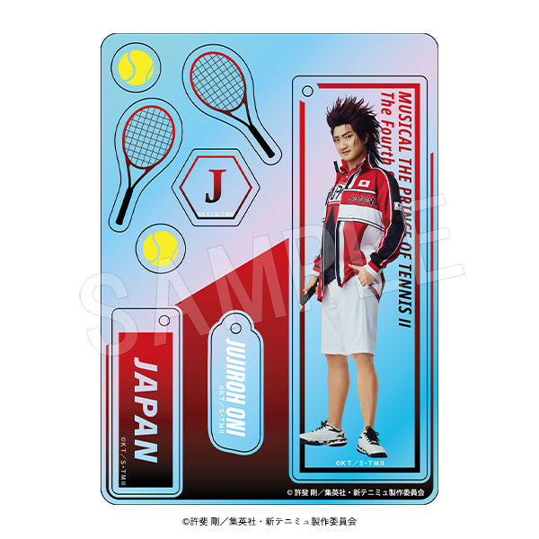 『ミュージカル新テニスの王子様The Fourth Stage』オーロラアクリルパーツ ⻤ 十次郎