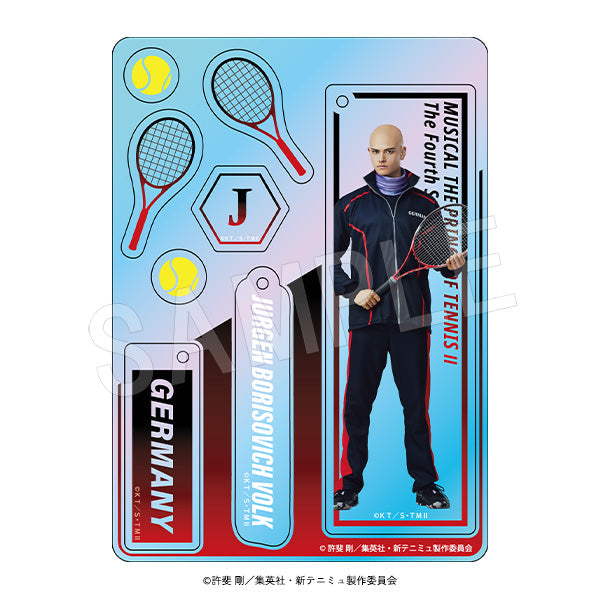 『ミュージカル新テニスの王子様The Fourth Stage』オーロラアクリルパーツ ユルゲン・バリーサヴィチ・ボルク