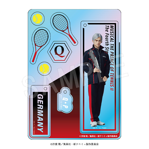 『ミュージカル新テニスの王子様The Fourth Stage』オーロラアクリルパーツ Q・P
