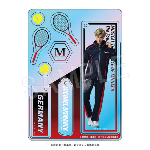 『ミュージカル新テニスの王子様The Fourth Stage』オーロラアクリルパーツ ミハエル・ビスマルク