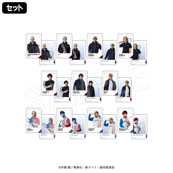 『ミュージカル新テニスの王子様The Fourth Stage』クリアポラショットコレクション(2枚入り) ドイツ&アメリカ&フランス 1SET/11個入り【BOX】
