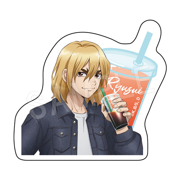 『Dr.STONE』ダイカットステッカー デニムver. 七海龍水