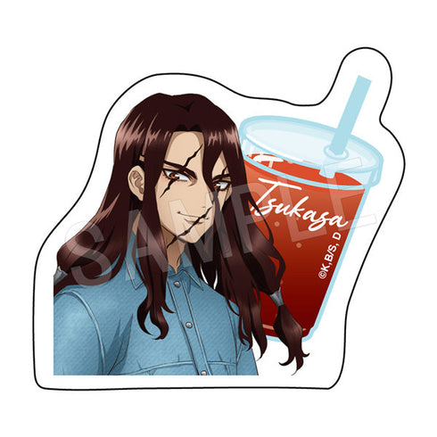 『Dr.STONE』ダイカットステッカー デニムver. 獅子王司