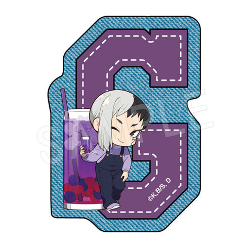 『Dr.STONE』ダイカットステッカー ミニキャラ デニムver. あさぎりゲン