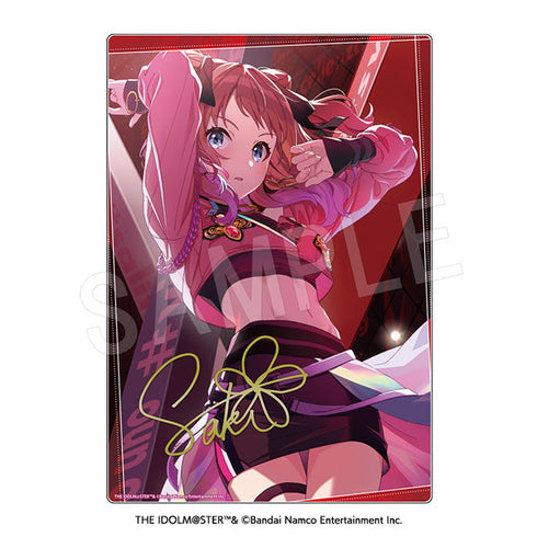 『学園アイドルマスター』サイン入りアクリルアートパネル 花海咲季