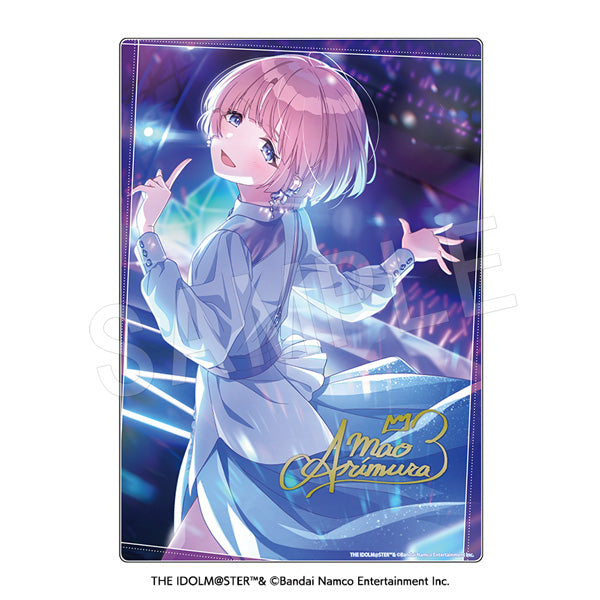 『学園アイドルマスター』サイン入りアクリルアートパネル 有村麻央