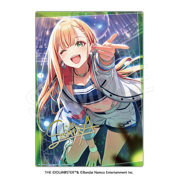 『学園アイドルマスター』サイン入りアクリルアートパネル 紫雲清夏