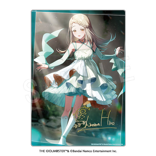 『学園アイドルマスター』サイン入りアクリルアートパネル 篠澤 広