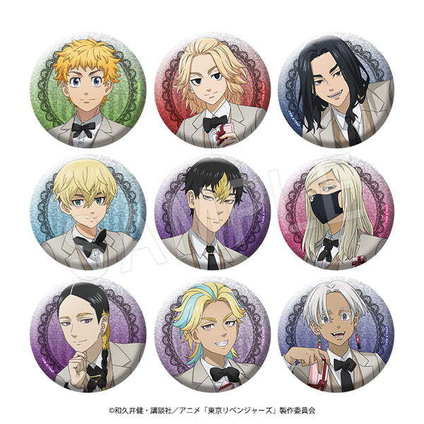 『東京リベンジャーズ』トレーディング グリッター缶バッジ 『Present for you』ver.2 TypeA 1SET/9個入【BOX】