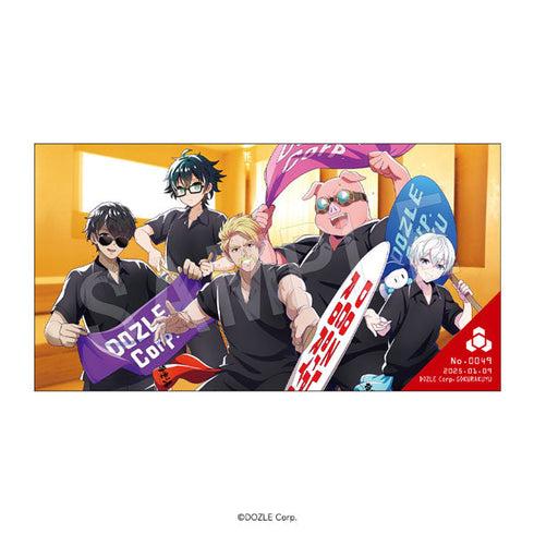 『ドズル社』極楽湯コラボ ステッカー 【ドズル社パスポートNo.0049】