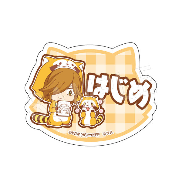 『弱虫ペダル LIMIT BREAK × ラスカル』アクリルおなまえバッジ 青八木一