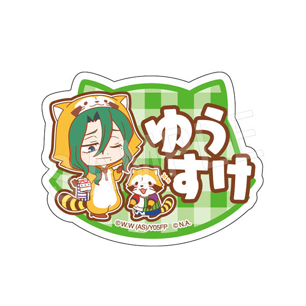 『弱虫ペダル LIMIT BREAK × ラスカル』アクリルおなまえバッジ 巻島裕介