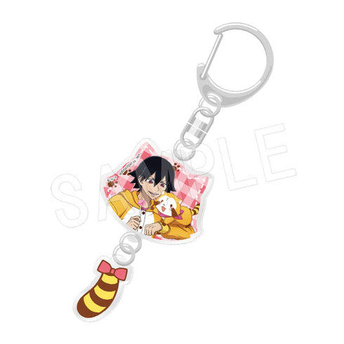 『弱虫ペダル LIMIT BREAK × ラスカル』しっぽ付き2連アクリルキーホルダー 新開悠人