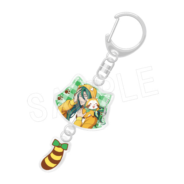 『弱虫ペダル LIMIT BREAK × ラスカル』しっぽ付き2連アクリルキーホルダー 巻島裕介