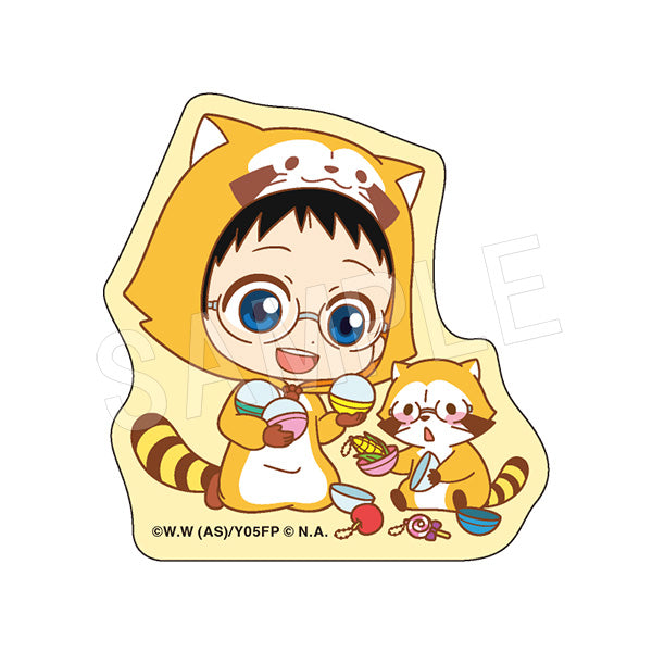 『弱虫ペダル LIMIT BREAK × ラスカル』ダイカットステッカー ミニキャラver. 小野田坂道