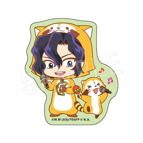 『弱虫ペダル LIMIT BREAK × ラスカル』ダイカットステッカー ミニキャラver. 手嶋純太