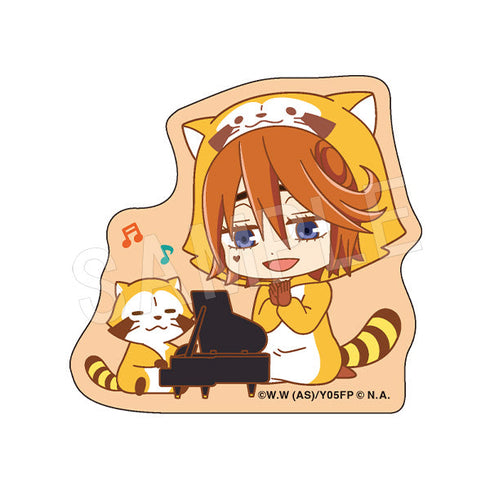 『弱虫ペダル LIMIT BREAK × ラスカル』ダイカットステッカー ミニキャラver. 葦木場拓斗