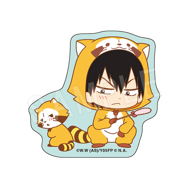 『弱虫ペダル LIMIT BREAK × ラスカル』ダイカットステッカー ミニキャラver. 荒北靖友