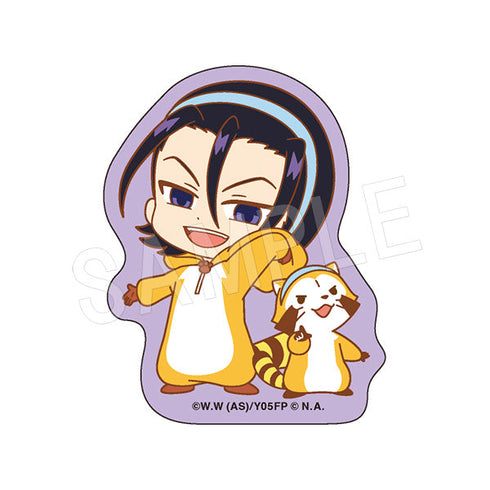 『弱虫ペダル LIMIT BREAK × ラスカル』ダイカットステッカー ミニキャラver. 東堂尽八