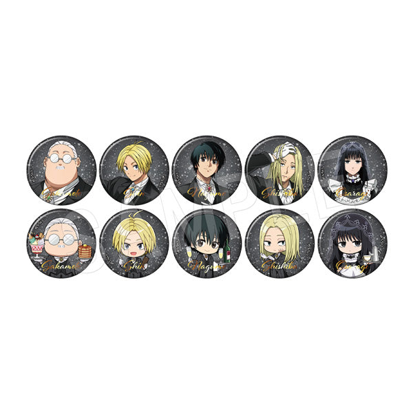SAKAMOTO DAYS』トレーディング箔押し風マット缶バッジ お給仕