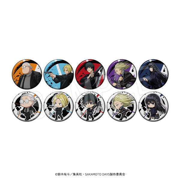 『SAKAMOTO DAYS』トレーディングマット缶バッジ 出陣Ver.【BOX】