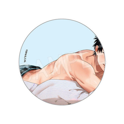 『ヤリチン☆ビッチ部』アイコン風アクリルバッジ 裏垢男子&隠し撮りver. 加島 優