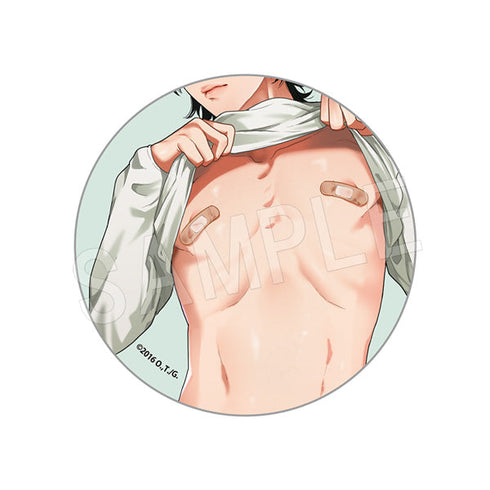 『ヤリチン☆ビッチ部』アイコン風アクリルバッジ 裏垢男子&隠し撮りver. 藤咲 透