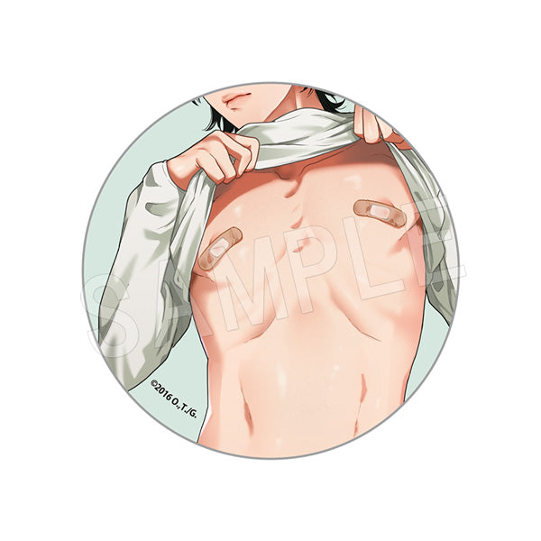 『ヤリチン☆ビッチ部』アイコン風アクリルバッジ 裏垢男子&隠し撮りver. 藤咲 透