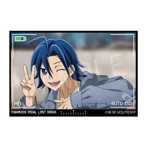 『弱虫ペダル LIMIT BREAK』ダイカットステッカー 『Portrait』ver. 真波 山岳