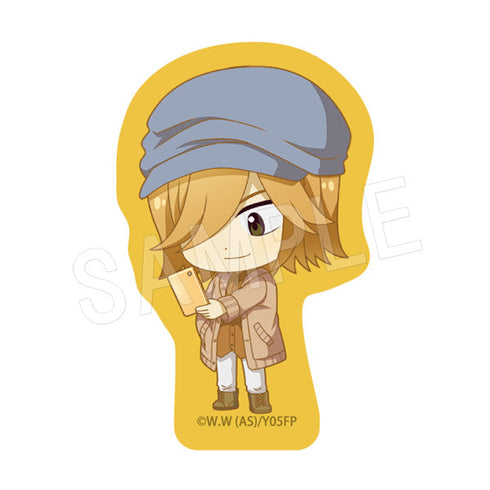 『弱虫ペダル LIMIT BREAK』ダイカットステッカー ミニキャラ 『Portrait』ver. 青八木 一