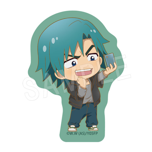 『弱虫ペダル LIMIT BREAK』ダイカットステッカー ミニキャラ 『Portrait』ver. 銅橋 正清