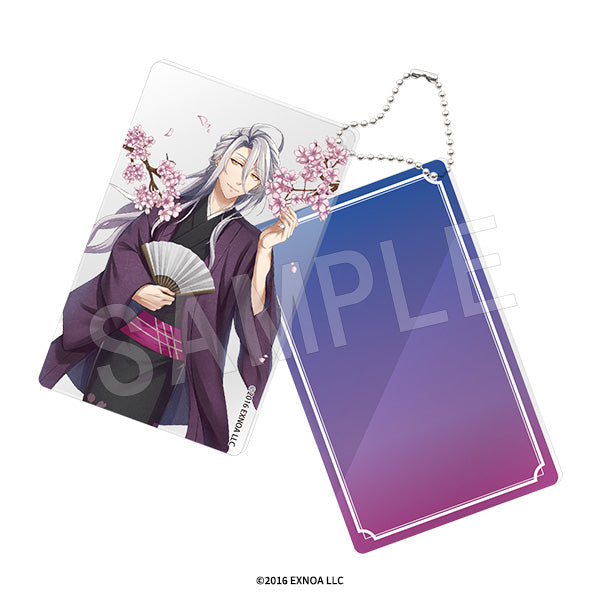 『文豪とアルケミスト』グリッターアクリルキーホルダー 観桜ver. 谷崎潤一郎