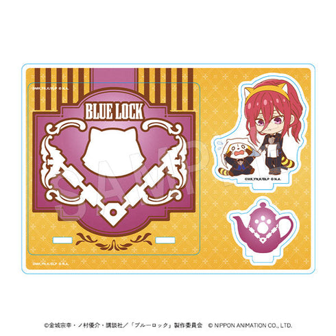 『ブルーロック×ラスカル』アクリルスタンドコースター 執事ミニキャラVer. 千切豹馬