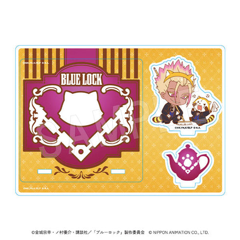 『ブルーロック×ラスカル』アクリルスタンドコースター 執事ミニキャラVer. 士道龍聖