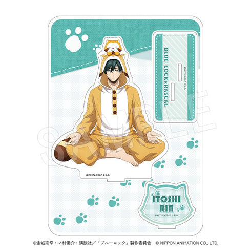 『ブルーロック×ラスカル』BIGアクリルスタンド 糸師凛