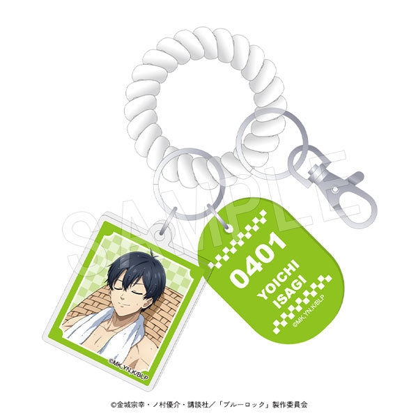 『ブルーロック』ロッカーキー風キーホルダー お風呂Ver. 潔世一