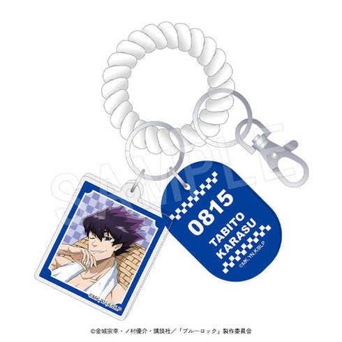 『ブルーロック』ロッカーキー風キーホルダー お風呂Ver. 烏旅人