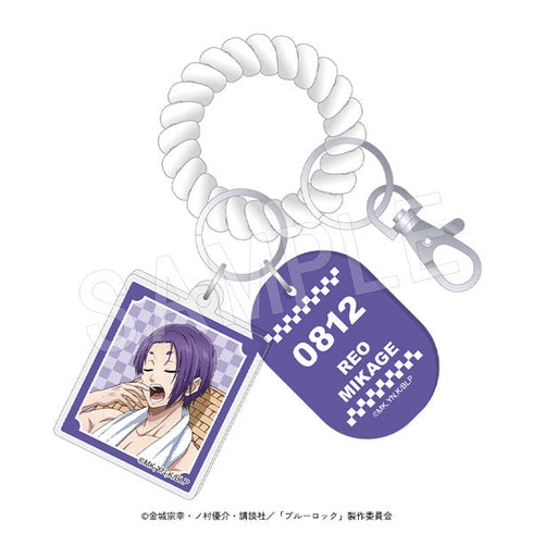 『ブルーロック』ロッカーキー風キーホルダー お風呂Ver. 御影玲王