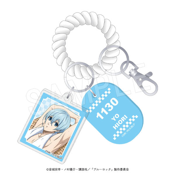 『ブルーロック』ロッカーキー風キーホルダー お風呂Ver. 氷織羊