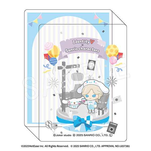 『IdentityV 第五人格×サンリオキャラクターズ』アクリルブロック 写真家×シナモロール
